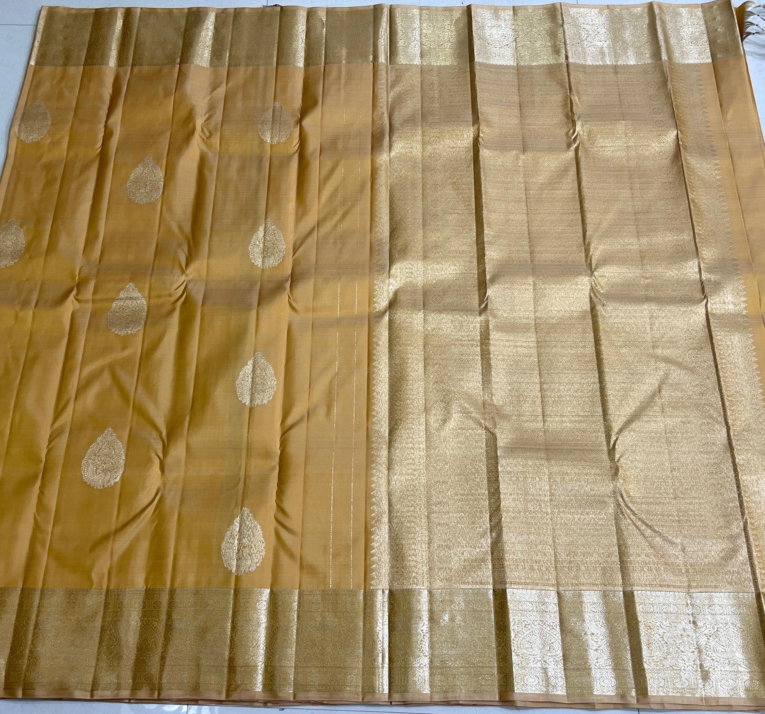 GOLD/SILVER KANCHI NSILK SAREE