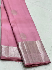 LILAC COMBITION PURE KANCHI SILK SAREE