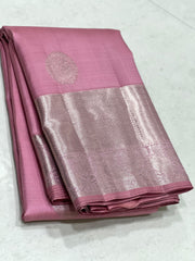 LILAC COMBITION PURE KANCHI SILK SAREE