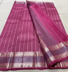 PINK  COMBITION PURE KANCHI SILK SAREE