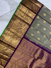 GREY/PURPLE  GADWAL KANCHI  PATTU SAREE