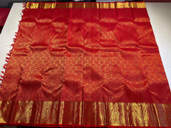 RED BRIDAL KANCHI SAREES