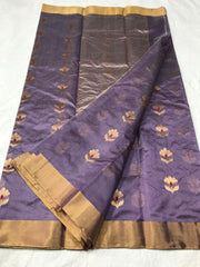 VIOLET CHANDERI SAREE