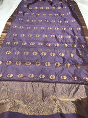 VIOLET CHANDERI SAREE