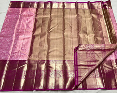 PINK / MEGENTA KANCHI SAREE