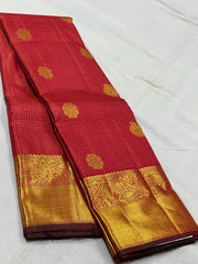 RED KANCHI SAREE