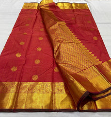 RED KANCHI SAREE