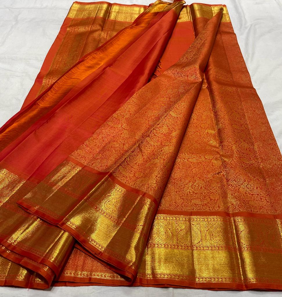 RED KANCHI SAREE