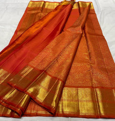 RED KANCHI SAREE