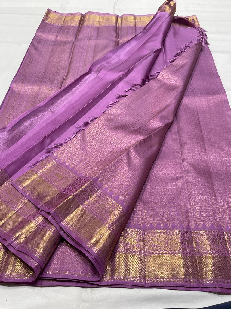 LAVENDER KANCHI SAREE