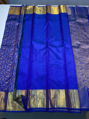 DARK BLUE KANCHI SAREE