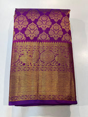 PURPLE KANCHI SAREE