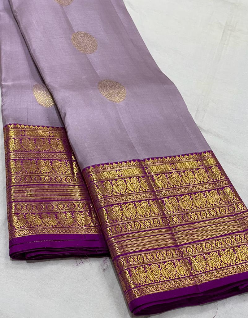 LAVENDER / PURPLE KANCHI SAREE