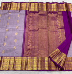 LAVENDER / PURPLE KANCHI SAREE