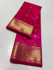 ROSE PINK CHANDERI SAREE