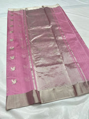 BABY PINK CHANDERI SAREE