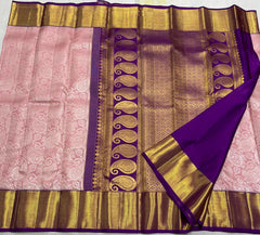 PINK / VIOLET KANCHI SAREE