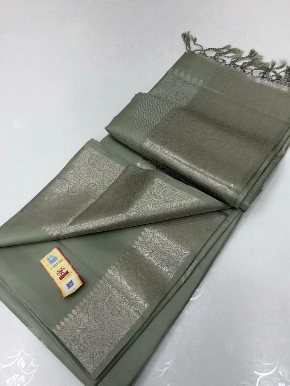 PISTA KANCHI SAREES