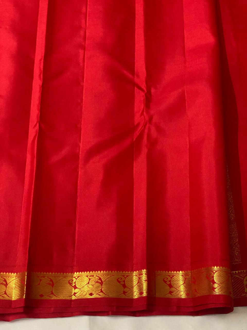 RED KANCHI SAREES