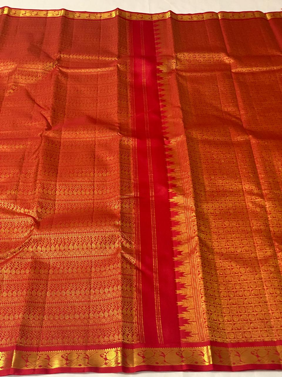 RED KANCHI SAREES