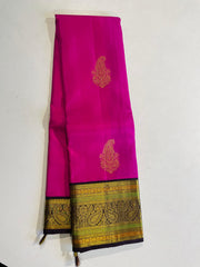 PINK/BROWN KANCHI SAREE