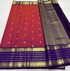 PINK / PURPLE KANCHI SAREE