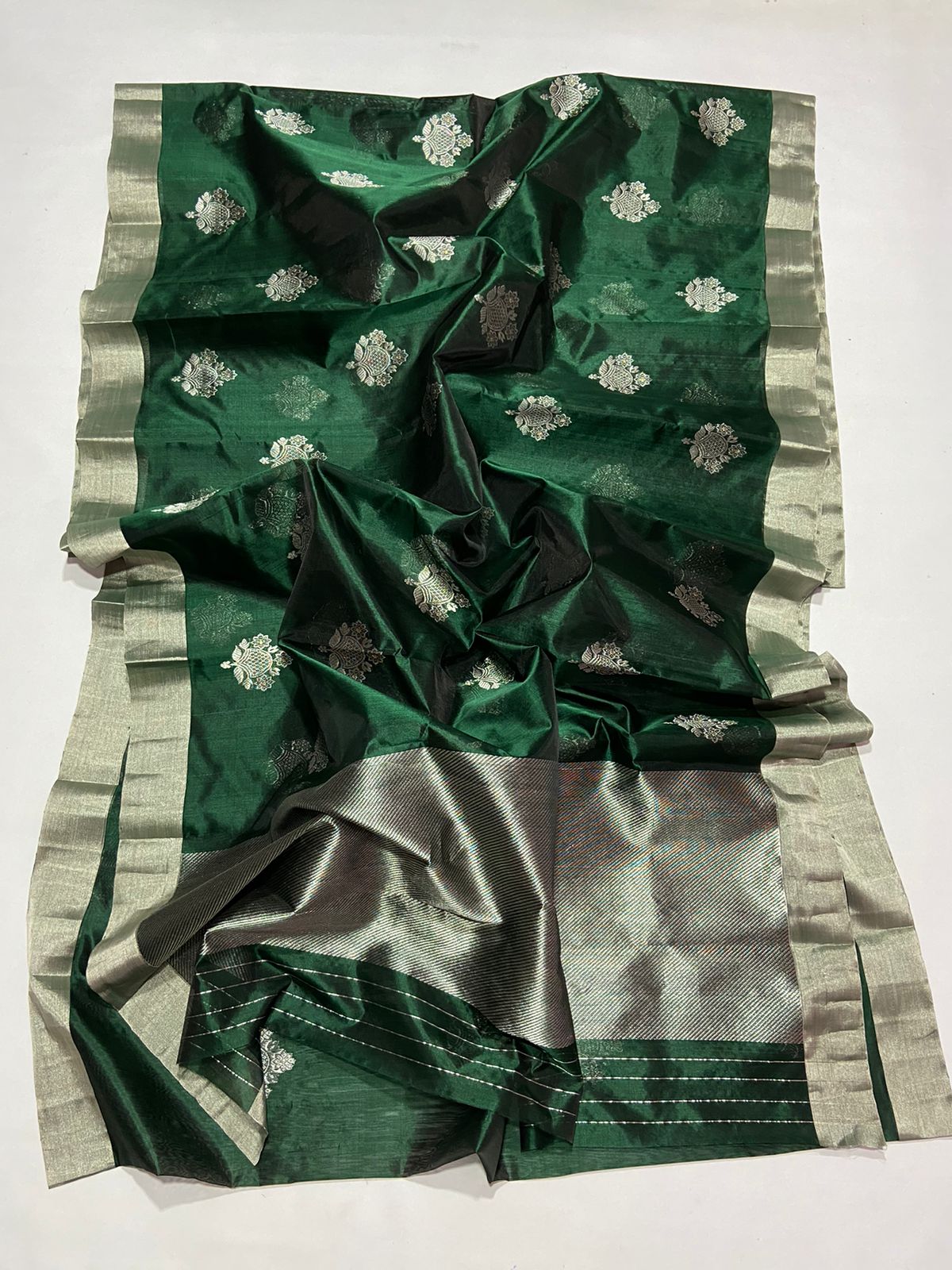 ORENGE CHANDERI SAREE