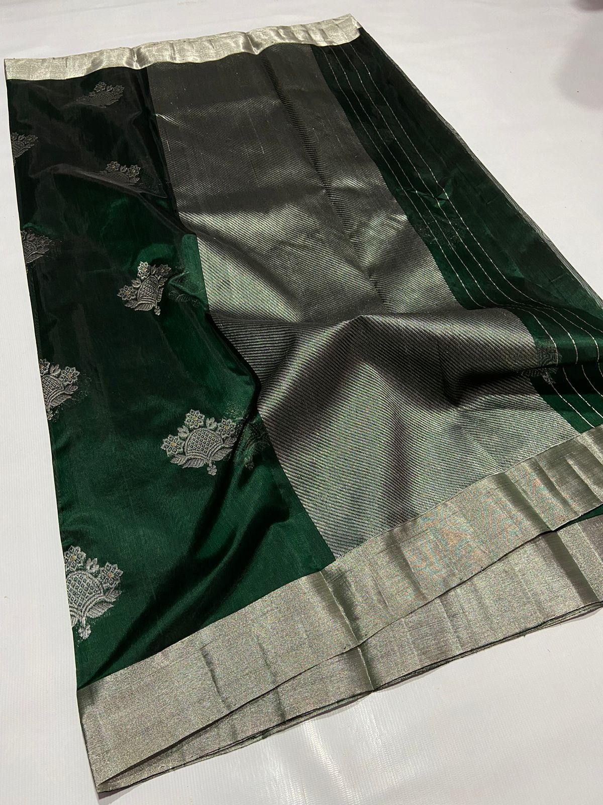 ORENGE CHANDERI SAREE