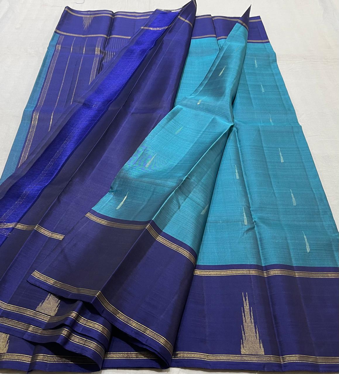 PRUPLE TEMPLE  SILK SAREE