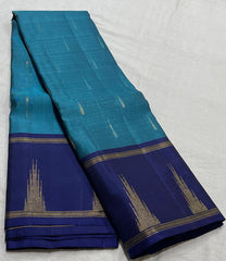 PRUPLE TEMPLE  SILK SAREE