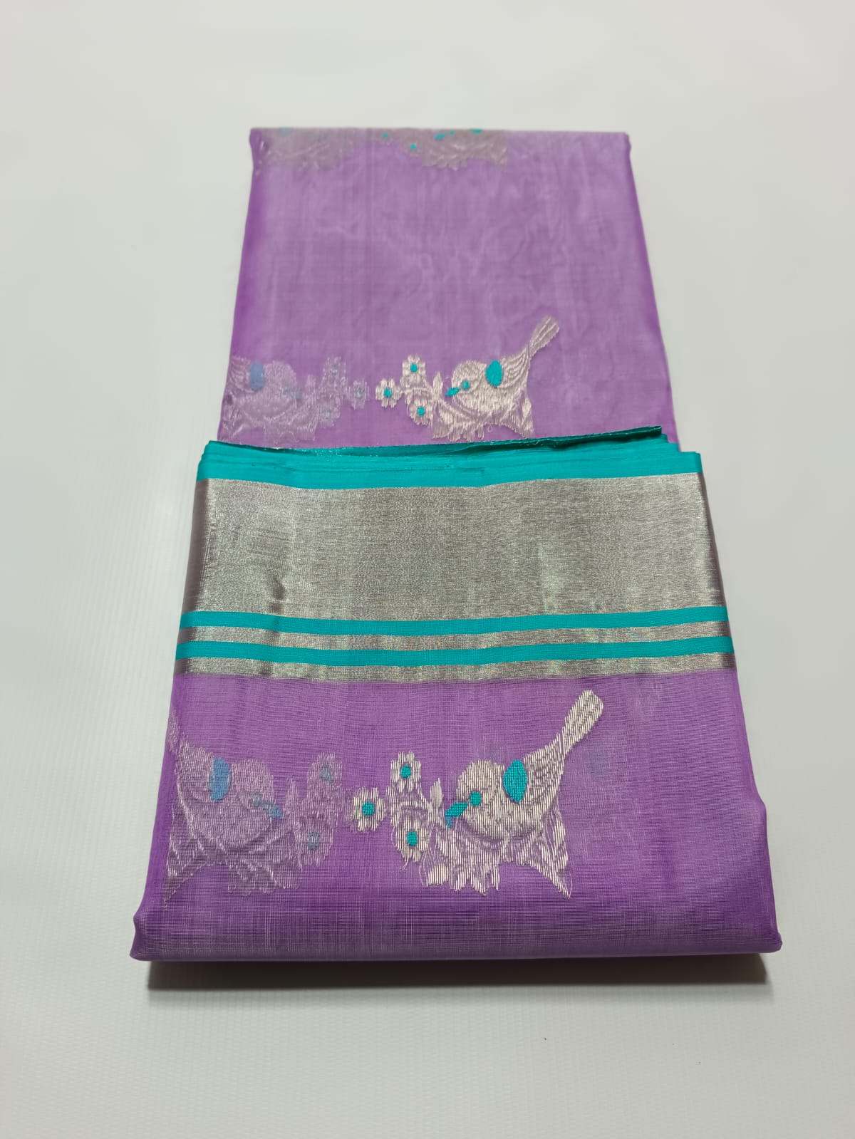 PINK CHANDERI SAREE