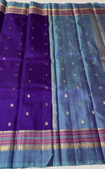 PURPLE/ BLUE KANCHI SAREES