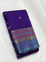 PURPLE/ BLUE KANCHI SAREES