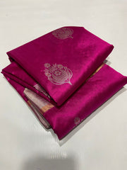 PINK CHANDERI SAREE