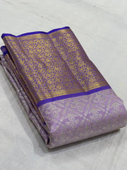 BLUE/GOLD KANCHI SAREE