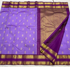 PURPLE KANCHI SAREE