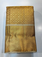 GOLD KANCHI SILK SAREE