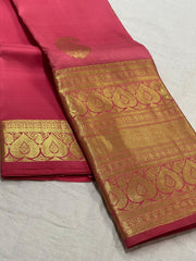 RED GOLD KANCHI SAREE