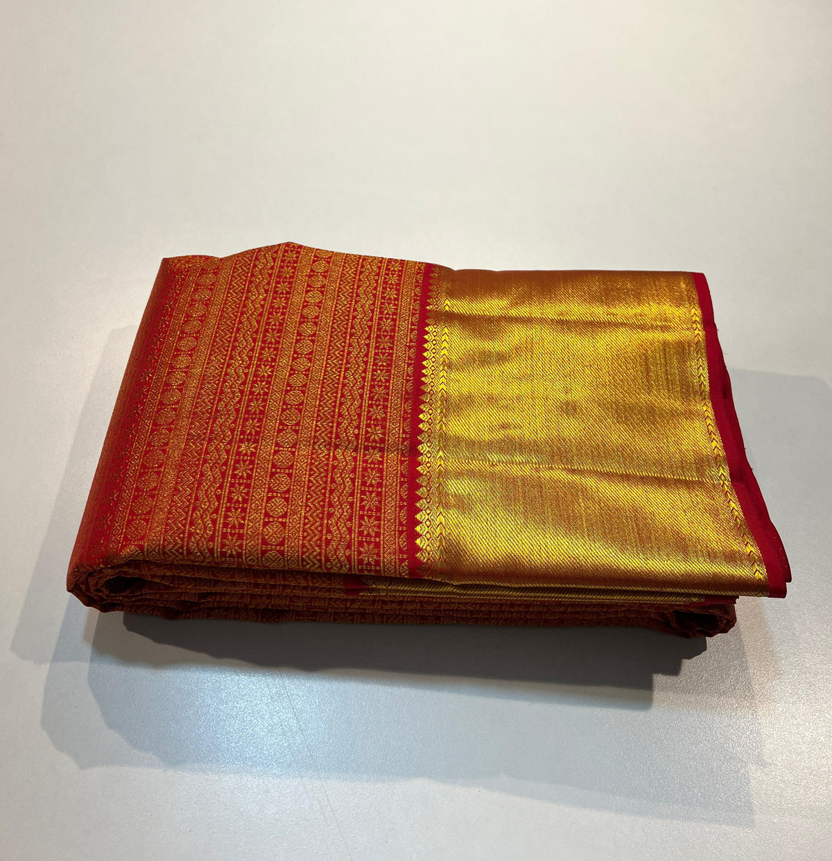 RED KANCHI SAREE