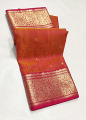 PINK CHANDERI SAREE