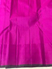 PURPLE/PINK TEMPLE BOARDER SAREE