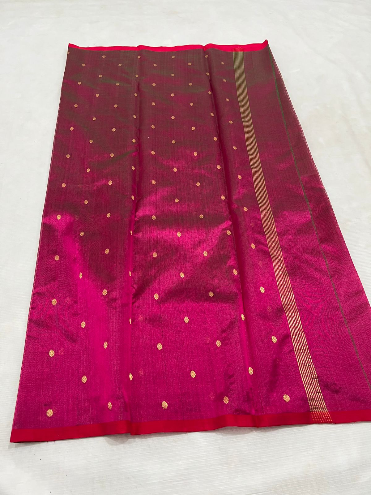 PINK CHANDERI SAREE