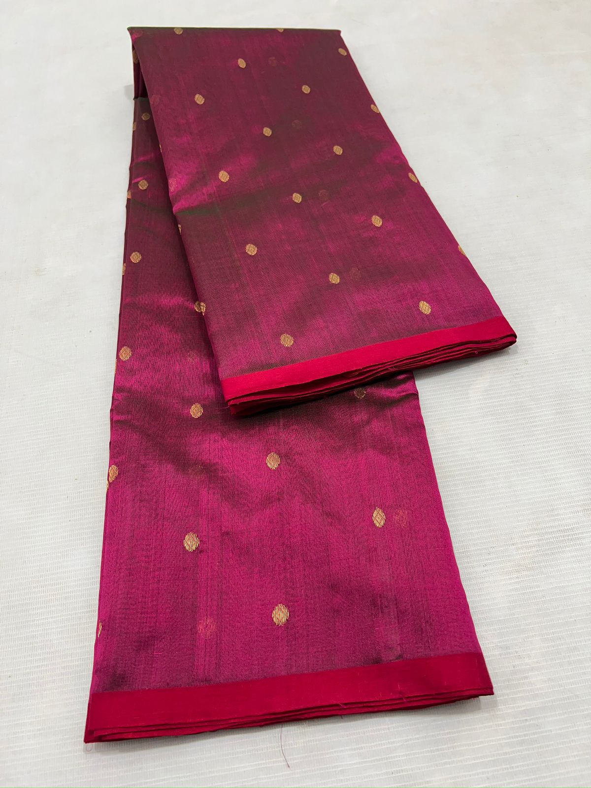 PINK CHANDERI SAREE