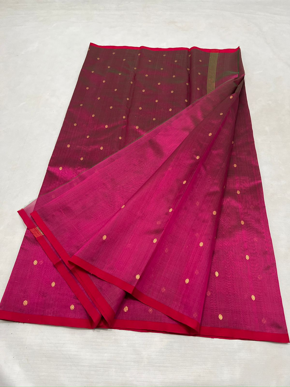 PINK CHANDERI SAREE